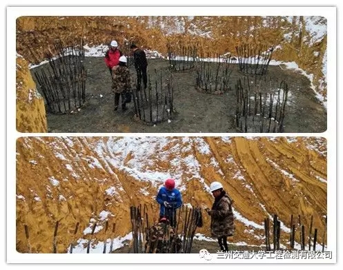 寒风中的检测儿郎